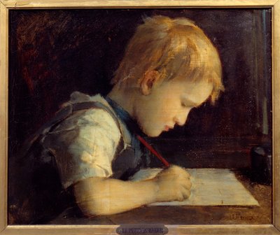 The little writer Paul Henner by Jean Jacques Henner