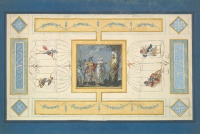 Study for a Ceiling, n.d. by Jean Jacques Lagrenee