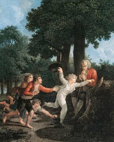 Emilio Wins Race, for Illustration or Education Emilio (Emile ou de l