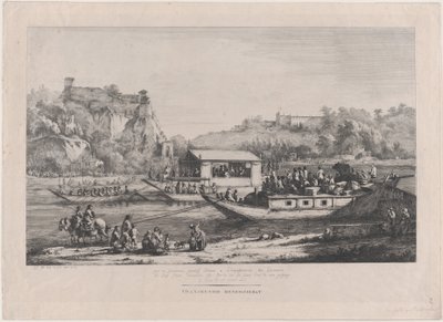 Pope Pius VII on the Saône by Jean Jacques de Boissieu