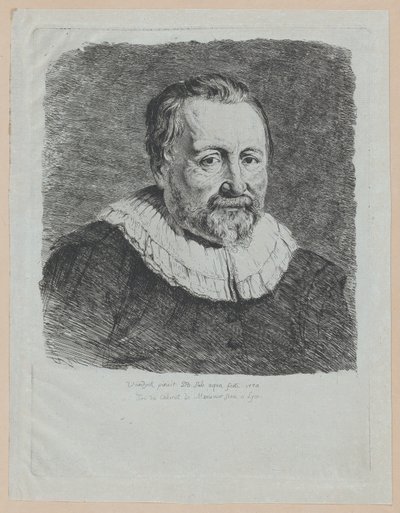 Portrait, after Van Dyck by Jean Jacques de Boissieu