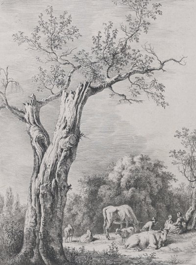 Spring, after a Drawing Completed in Saint-Chamond by Jean Jacques de Boissieu