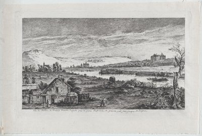View of the Madrid Castle, near Paris by Jean Jacques de Boissieu