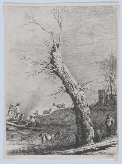 Winter, after a Drawing Completed in Saint-Chamond by Jean Jacques de Boissieu