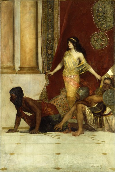 Delilah and the Philistines by Jean Joseph Benjamin Constant