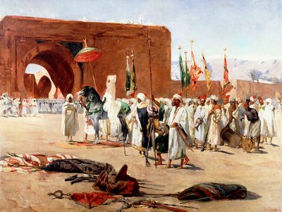Moorish Procession by Jean Joseph Benjamin Constant