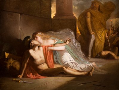 The Death of Alcibiades by Jean Joseph Benjamin Constant