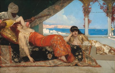 The Favorite of the Emir by Jean Joseph Benjamin Constant