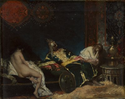 The Serbian Concubine by Jean Joseph Benjamin Constant