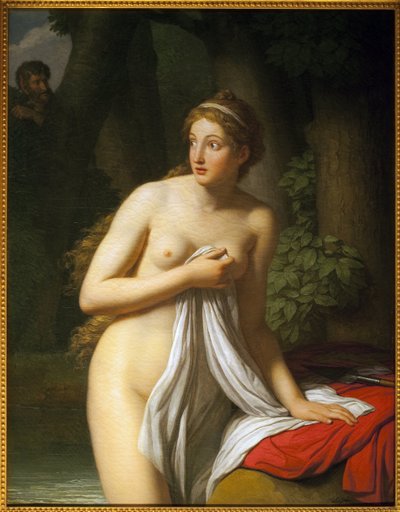 Surprise Nymph by Jean Joseph Taillasson