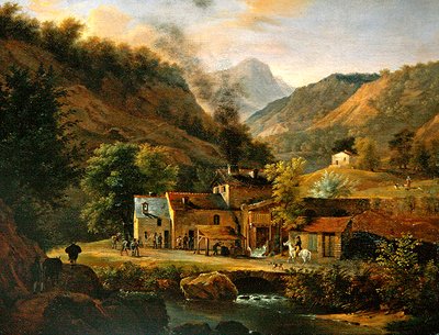 Dauphine Landscape by Jean Joseph Xavier Bidauld
