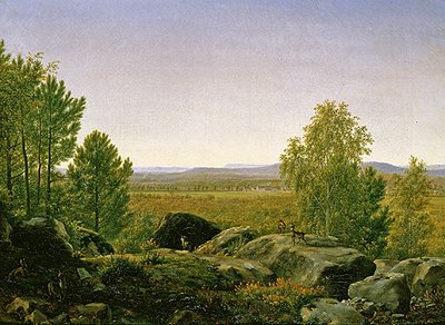 Landscape at Dawn by Jean Joseph Xavier Bidauld