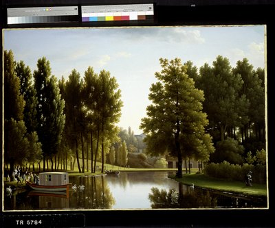 The Park At Mortefontaine by Jean Joseph Xavier Bidauld