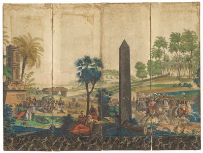 French in Egypt by Jean Julien Deltil, 1791 – 1863