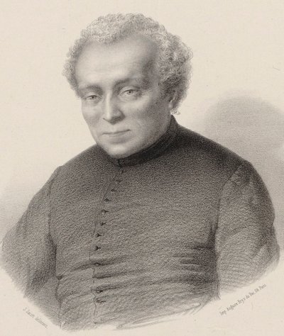 Portrait of the Composer Louis Lambillotte 1797-1855 by Jean Julien Jacott