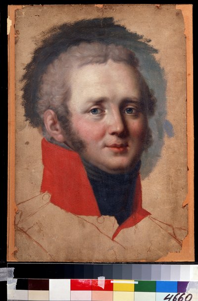 Portrait of Emperor Alexander I (1777-1825) by Jean Laurent Monnier