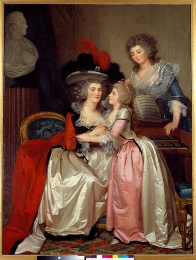 Family portrait by Jean Laurent Mosnier