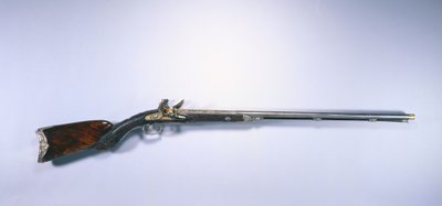 Double-Barrelled Flintlock Sporting Gun of Napoleon I Bonaparte by Jean Le Page