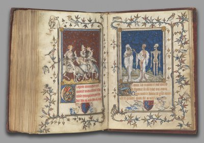 From the Prayer Book of Bonne of Luxembourg, Duchess of Normandy by Jean Le and workshop (attr. to) Noir