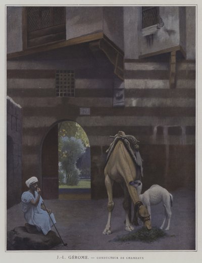 Camel Driver by Jean Leon (after) Gerome