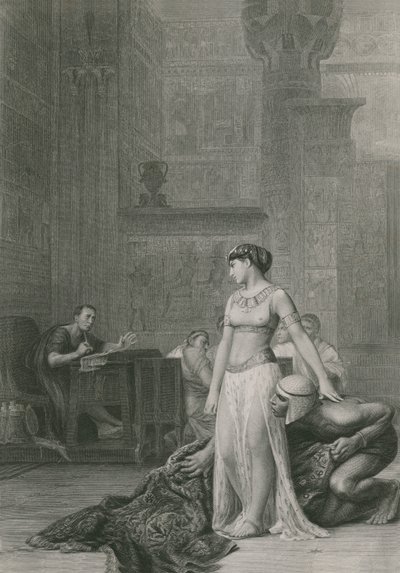 Cleopatra and Caesar by Jean Leon Gerome
