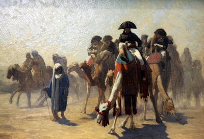 General Bonaparte with His Military Staff in Egypt by Jean Leon Gerome