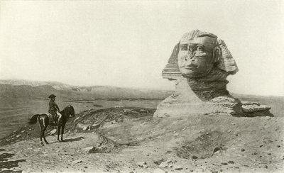 Napoleon and the Sphinx (engraving) by Jean Leon Gerome
