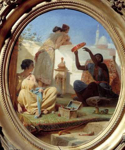 On the Terrace by Jean Leon Gerome