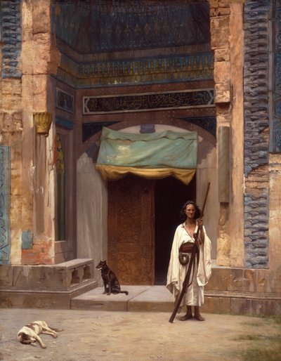 Portal of the Green Mosque by Jean Leon Gerome