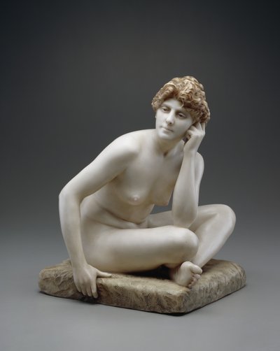 Seated woman, c.1890/95 by Jean Leon Gerome
