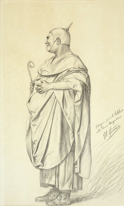 Study for the Two Augurs by Jean Leon Gerome
