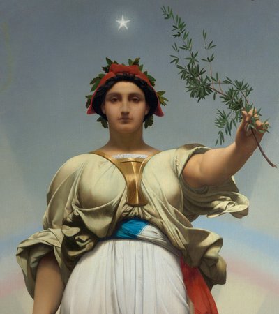 The Republic by Gerome Jean Leon (allegory - 1848) by Jean Leon Gerome