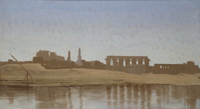 View of the Nile at Luxor by Jean Leon Gerome