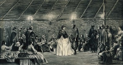 El Gato (The Cat), Traditional Dance of the Spanish Countryside by Jean Leon Palliere