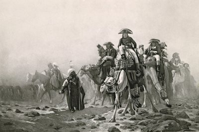 General Bonaparte in Egypt, from A Collection of Works of Jean-Leon Gerome in 100 Photogravures, 1881 by Jean Leon after Gerome
