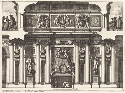 Fireplaces and Other Interior Decorations by Jean Lepautre