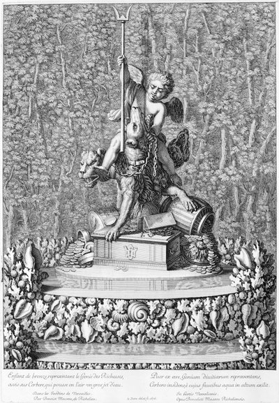 Fountain with the Genius of Wealth, Versailles by Jean Lepautre