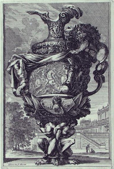 Garden sculpture, published c.1670 by Jean Lepautre