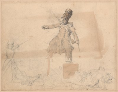 Artillery Caisson by Jean Louis André Théodore Géricault