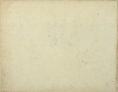 Caricature of a Man Wearing a Broad-Brimmed Hat by Jean Louis André Théodore Géricault
