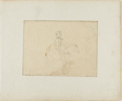 Mounted Chasseur by Jean Louis André Théodore Géricault
