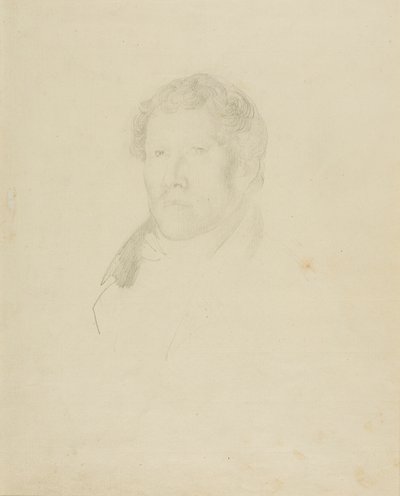 Portrait of a Man by Jean Louis André Théodore Géricault