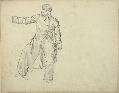 Study of an Artilleryman by Jean Louis André Théodore Géricault