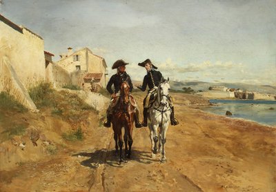 A General and His Aide-de-camp, 1869 by Jean Louis Ernest Meissonier