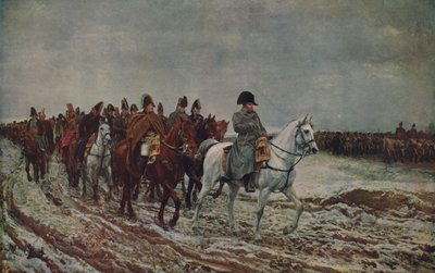 Napoleon during French Campaign of 1814 by Jean Louis Ernest Meissonier