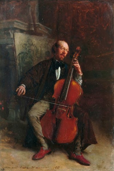 Portrait of the Composer Alexandre Batta by Jean Louis Ernest Meissonier