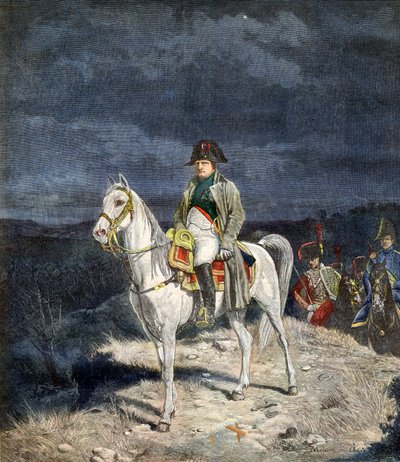 The Emperor Napoleon I of France on horseback 1814 by Jean Louis Ernest Meissonier