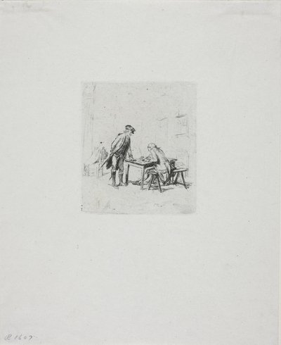 The Sergeant Reporter by Jean Louis Ernest Meissonier
