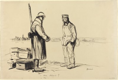 - Am Rhein - Ya. by Jean Louis Forain