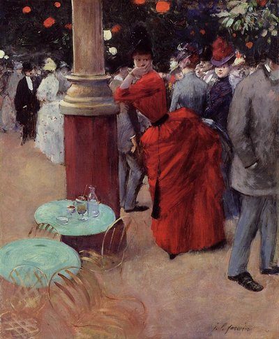 At the Public Garden, c.1884 by Jean Louis Forain